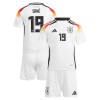 Original Trikotsatz Deutschland Sane 19 Heimtrikot EURO 2024 Für Kinder